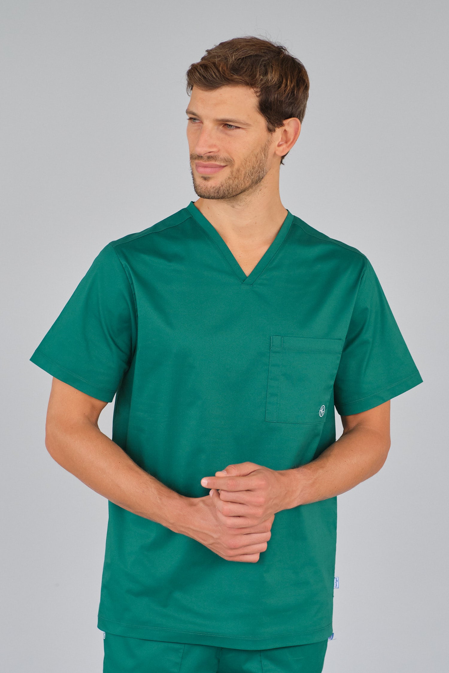 WILLIAM – Herren-Tunika mit V-Ausschnitt aus Stretch-Baumwolle