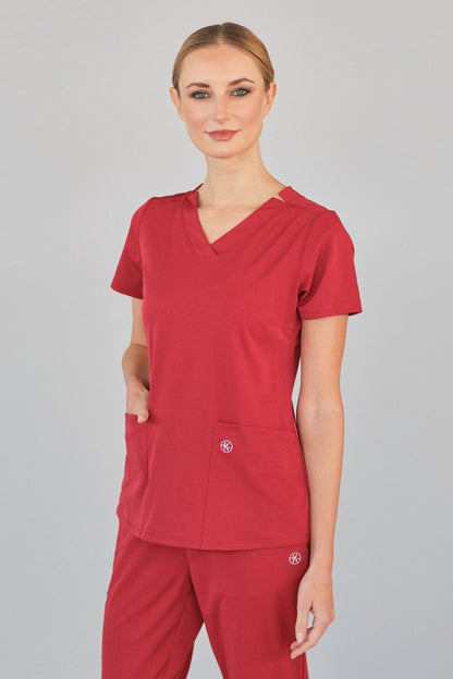 MIA/M - Casacca donna scollo a V in microfibra